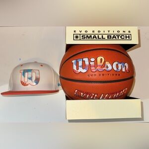Wilson Evolution Basketball 29.5 Special Edition w Matching Hat